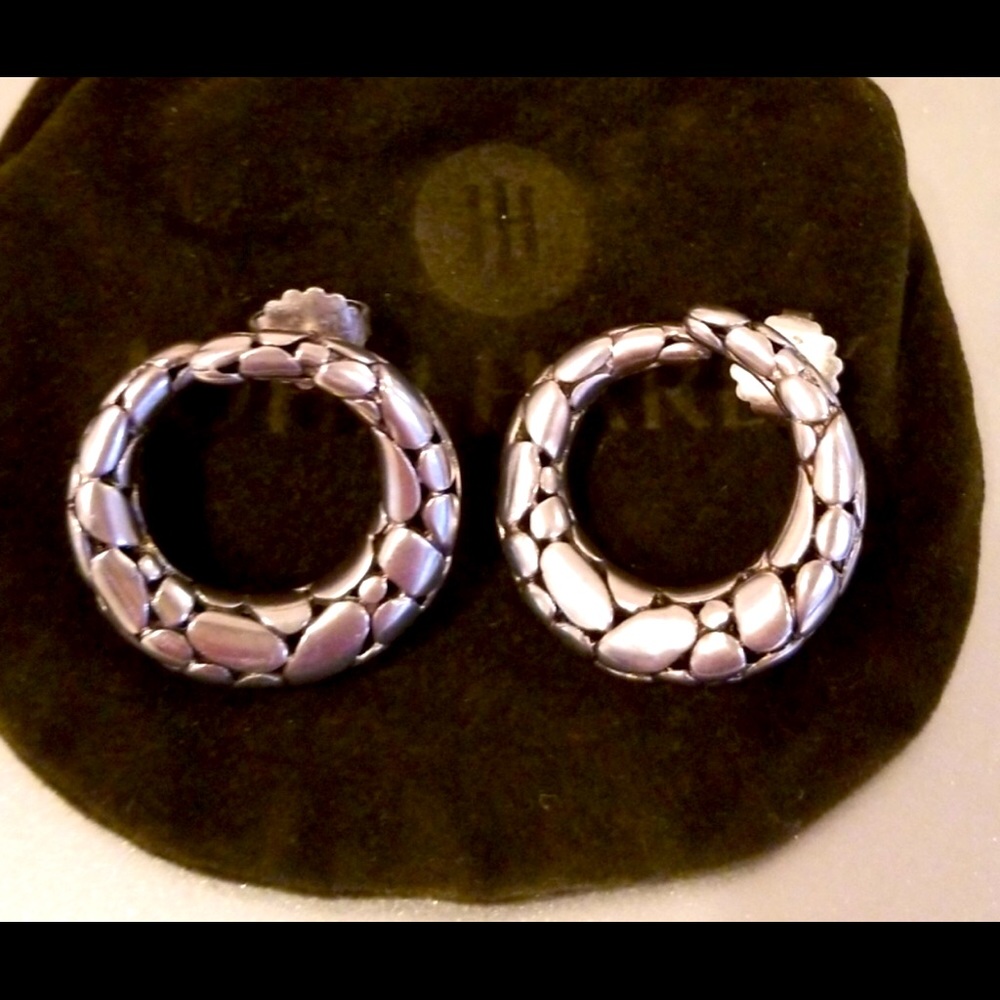Stunning John Hardy Sterling Silver Earrings